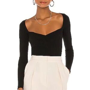 Revolve Majorelle Salone Sweater in Black